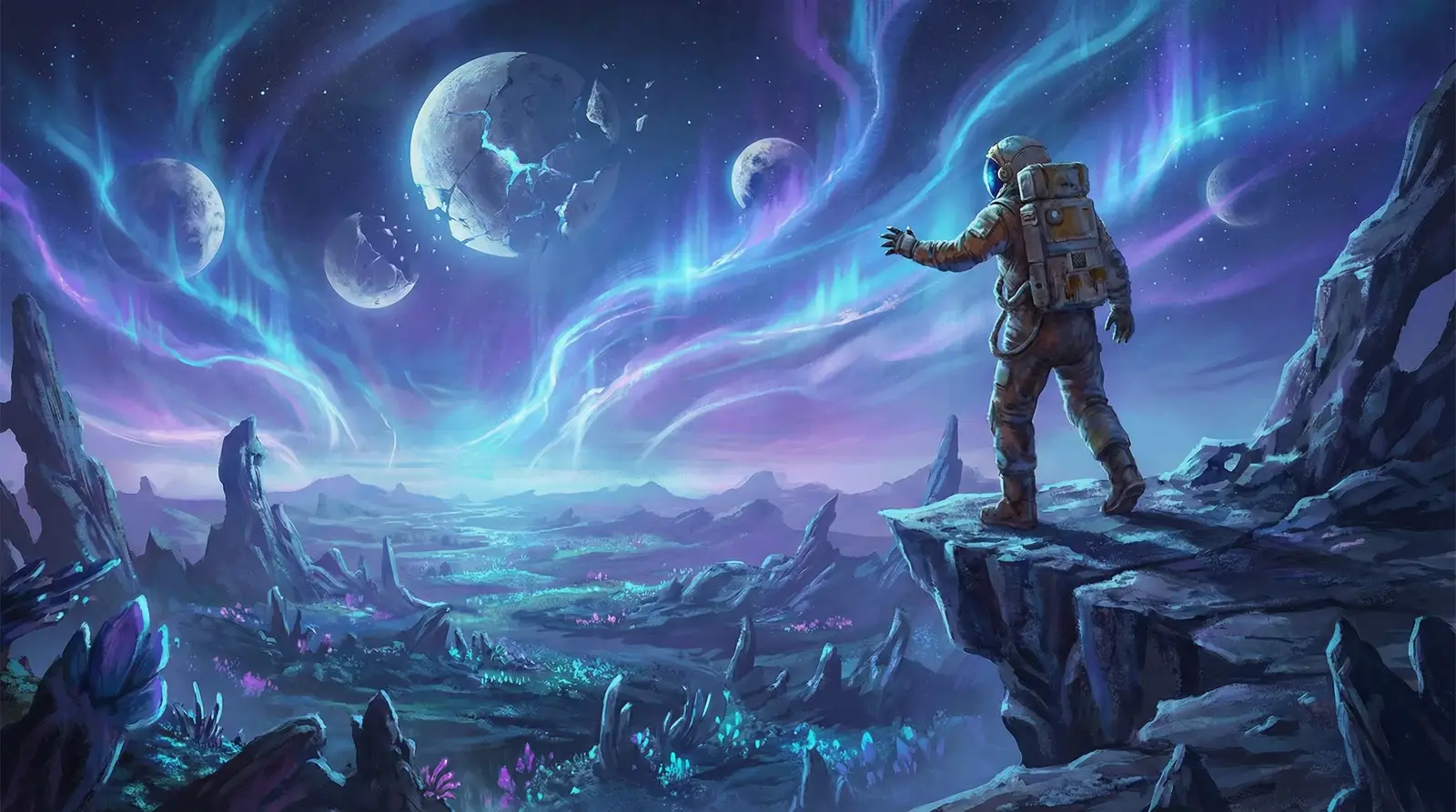 麻豆视频 - 异星探索概念画作